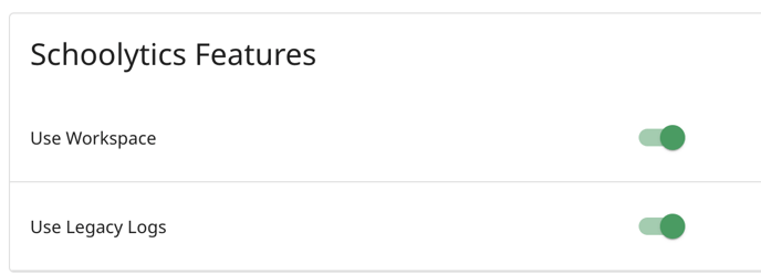 Enable Workspace and Logs