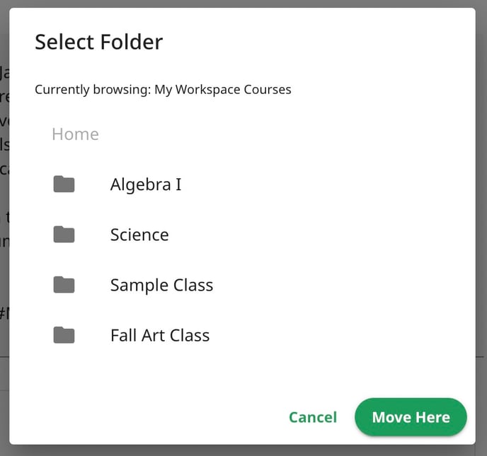 Select Folder